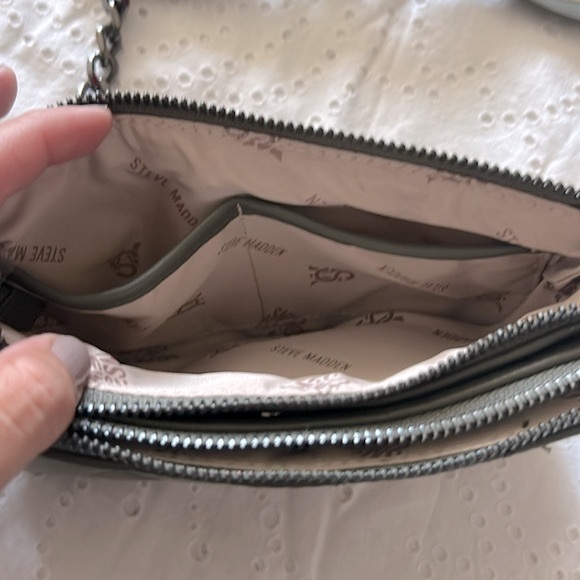 Steve Madden Gray Crossbody NWT - Picture 3 of 10